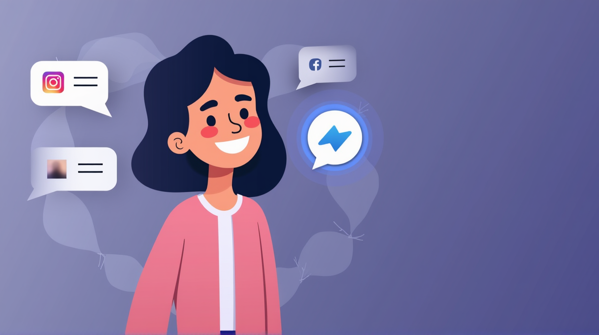 Messenger e Instagram: IA que vende y atiende sin que tú estés